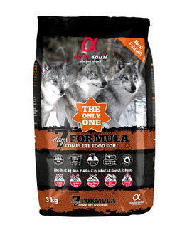 ALPHA SPIRIT The Only One 7 Days - croquettes complètes pour chiens - 3 kg
