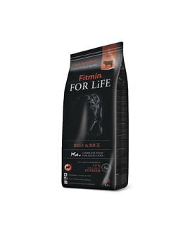 FITMIN Dog For Life Beef & Rice 2,5kg bœuf & riz pour chiens adultes