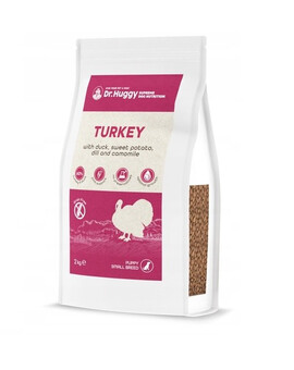 DR HUGGY Supreme Dog Croquettes au dinde et au canard et à l'igname 2kg