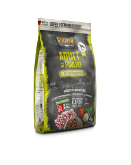 BELCANDO Adult Grain Free Poultry M-XL - Croquettes de volaille pour chiens adultes de moyennes et grandes races 4 kg