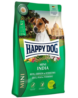 HAPPY DOG Sensible Mini India 4kg pois, riz et curcuma