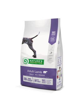 NATURES PROTECTION Adult Lamb All breed dog - Agneau pour chiens adultes 12 kg