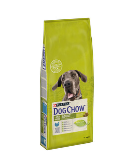 PURINA Dog Chow Adult Large Breed - Croquettes de dinde pour chiens adultes de grandes races - 14 kg
