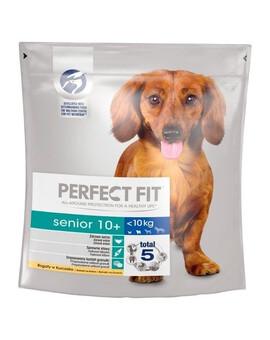 PERFECT FIT Senior Croquettes riches en poulet 825 g