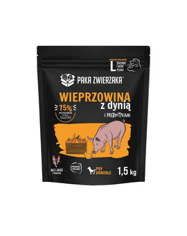 PAKA ZWIERZAKA Seventh Heaven Aliments secs Porc avec potiron L 1,5 kg
