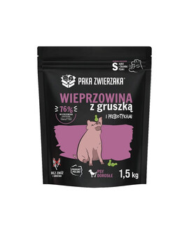 PAKA ZWIERZAKA Seventh Heaven Aliments secs Porc avec poire S 1,5 kg
