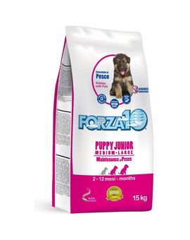 FORZA10 M/L Maintenance Puppy Junior avec du poisson 15 kg