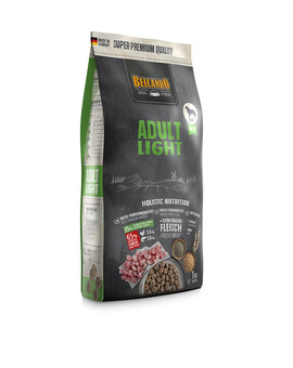 BELCANDO Adult Light M-XL - Croquettes de volaille pour chiens peu actifs de moyennes et grandes races 1 kg