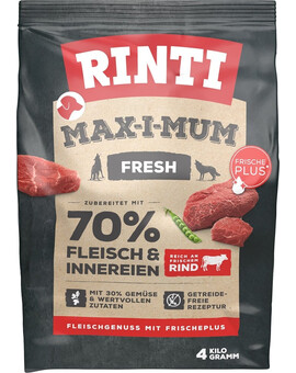 RINTI MAX-I-MUM Beef - viande de bœuf - 4 kg