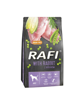 RAFI Croquettes pour chien au lapin 10kg