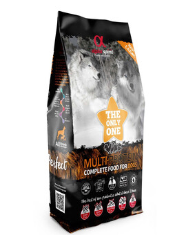 ALPHA SPIRIT The Only One - Croquettes Multiprotéinées et complètes pour chien - 12 kg
