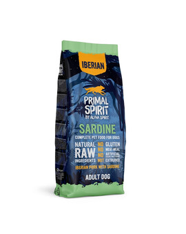 PRIMAL SPIRIT Iberian Adult Sardine 12kg Croquettes au porc ibérique et sardine pour chiens adultes