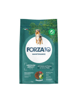 FORZA10 Medium Adult Maintenance Venison Potato pour les chiens de taille moyenne 12 kg