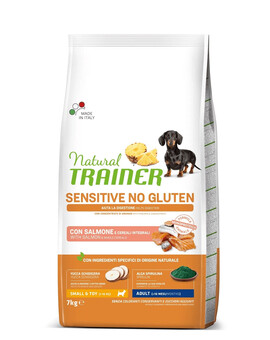 TRAINER Natural Sensitive No Gluten Small Toy Adult avec du saumon 7kg