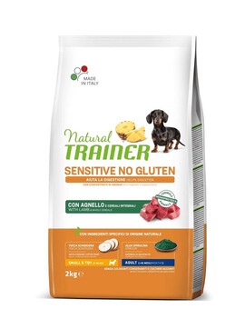 TRAINER Natural Sensitive No Gluten Small Toy Adult avec de l'agneau 2kg