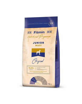 FITMIN Maxi Junior Aliment complet pour chiots de grandes races 12 kg