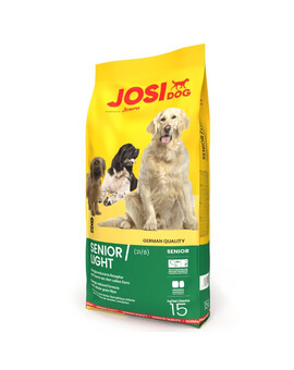 JOSERA JosiDog Senior Light 15 kg pour les chiens âgés et moins actifs