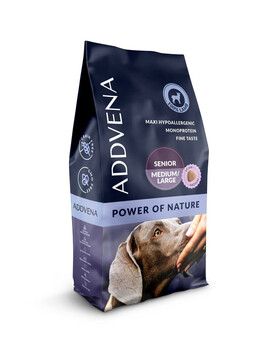 ADDVENA Power of Nature Senior Medium&large 10 kg Agneau pour les chiens âgés de moyenne et grande race