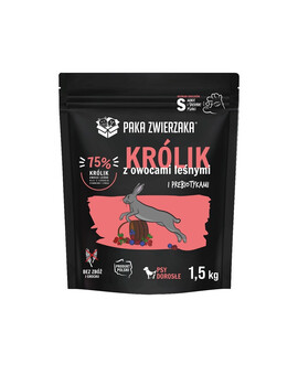PAKA ZWIERZAKA Seventh Heaven Aliments secs Lapin aux fruits de la forêt S 1,5kg