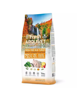 ARQUIVET Fresh Croquettes semi-humides pour chien dinde et poisson océanique 10 kg