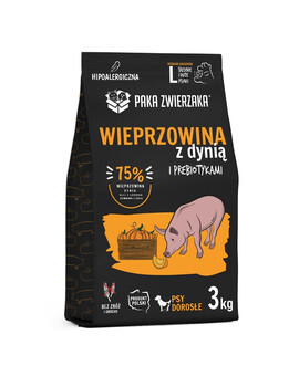 PAKA ZWIERZAKA Seventh Heaven Aliments secs Porc avec potiron L 3kg