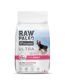 Ultra Pork Mini Adult 2kg dla psów dorosłych ras małych wieprzowina
