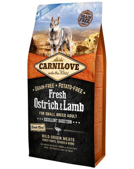 Fresh Adult small breed struś i jagnięcina 12 kg