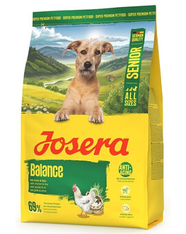 JOSERA Senior Balance Croquettes pour chiens âgés avec une faible teneur en matières grasses 3kg