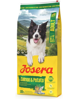 JOSERA Salmon and Potato Adult nourriture sans céréales pour chiens ayant un estomac sensible 12,5kg