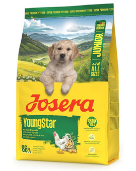 JOSERA YoungStar Croquettes sans céréales pour chiots 3kg