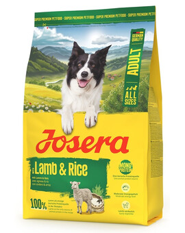 JOSERA Lamb and Rice Adult – Croquettes monoprotéine pour chiens 3 kg