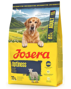 JOSERA Adult Optiness pour chiens de races moyennes et grandes avec de grosses croquettes 3 kg