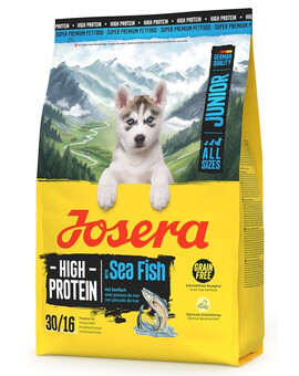 JOSERA High Protein Junior Sea Fish nourriture riche en protéines pour chiots 3kg