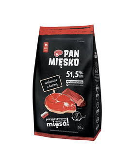 Wołowina z koziną M 20 kg