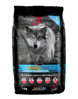 Pełnowartościowa karma sucha-miękka dla psów Wild fish 3 kg