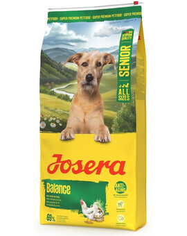 JOSERA Senior Balance 12,5kg pour les chiens âgés avec une faible teneur en matières grasses