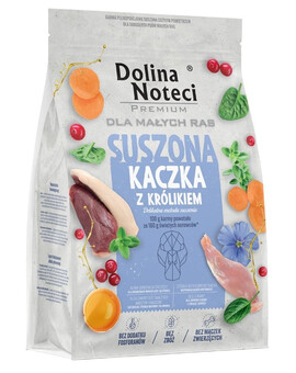 Premium Kaczka z królikiem karma suszona dla psów małych ras 3 kg