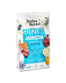 Premium Suszona jagnięcina dla psa 9 kg