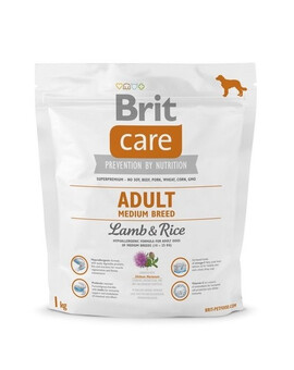 BRIT Care Adult Medium Breed Lamb & Rice 1 kg