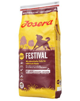 JOSERA Dog Festival 12,5 kg pour les chiens exigeants, avec une délicieuse sauce