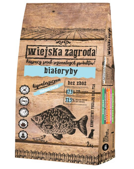 WIEJSKA ZAGRODA Hypoallergénique whitebait 20 kg