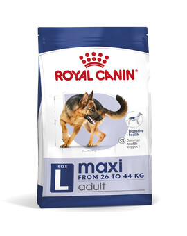 ROYAL CANIN Maxi Adult nourriture sèche pour chiens adultes, jusqu'à 5 ans, grandes races 15 kg