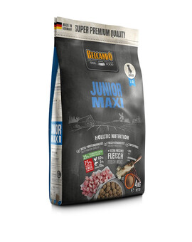 BELCANDO Junior Maxi L-XL - Croquettes de volaille & riz pour jeunes chiens de grandes races à partir de 4 mois 4 kg