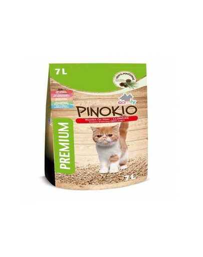COMFY Pinokio Litière en bois aggloméré 21 L (3x7 L)
