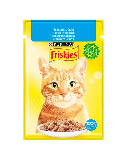 FRISKIES Pâtée pour chat 26x85g au saumon