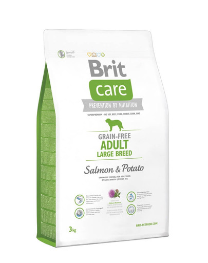 BRIT Care Grain-Free Adult Large Breed Salmon & Potato 3 kg