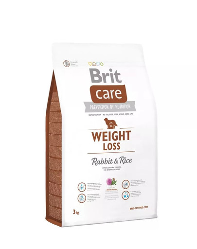 BRIT Care Weight Loss Rabbit & Rice 3 kg