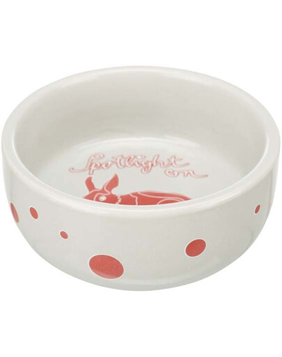 TRIXIE Bol en céramique pour lapin 240ml/11cm