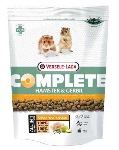VERSELE-LAGA Granulat pour hamster et gerbille Hamster&Gerbil Complete 500g