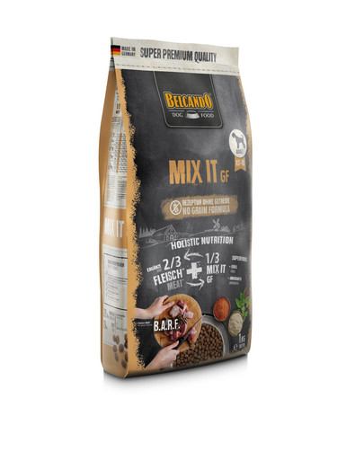 BELCANDO Mix It Grain Free - Croquettes pour chiens sans céréales 1 kg